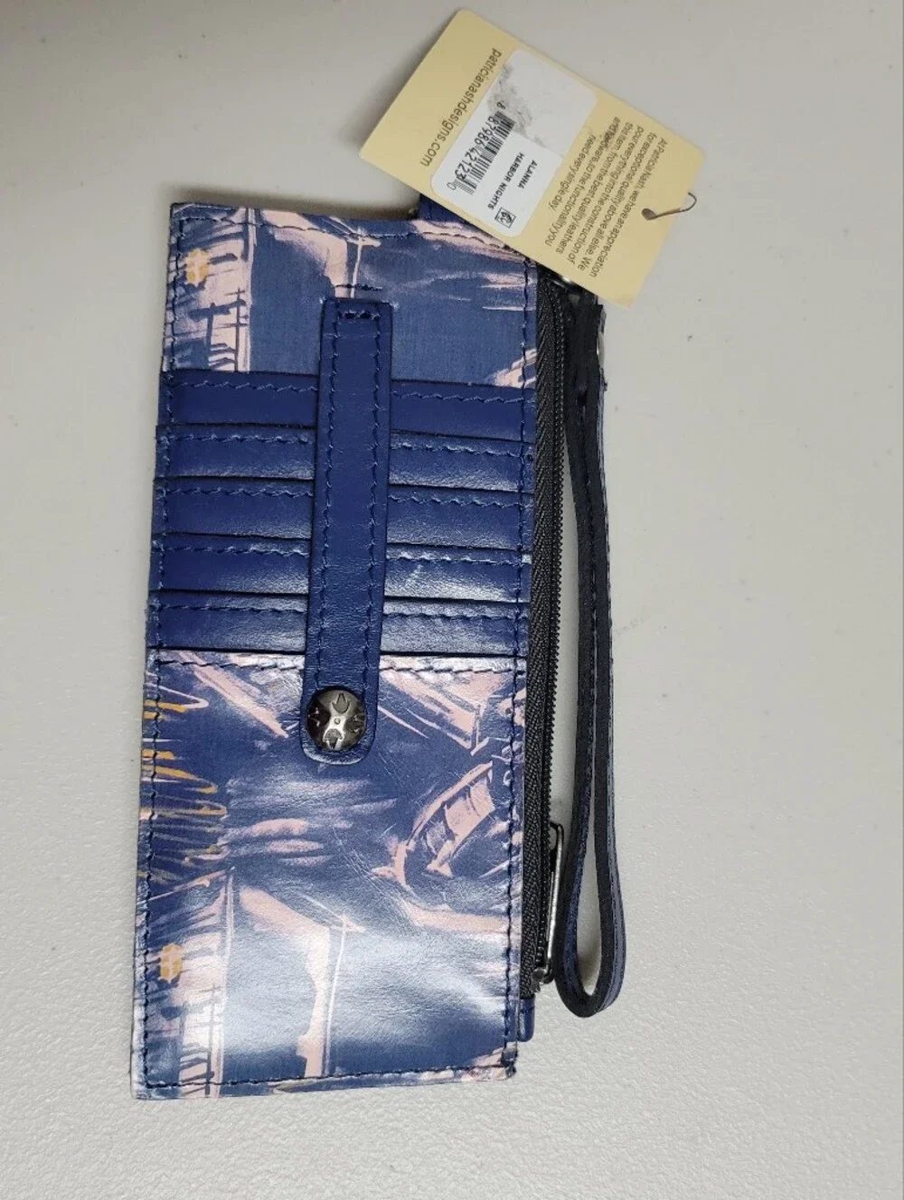 Patricia Nash NWT Alanna Harbor Nights Card Holder Wallet.